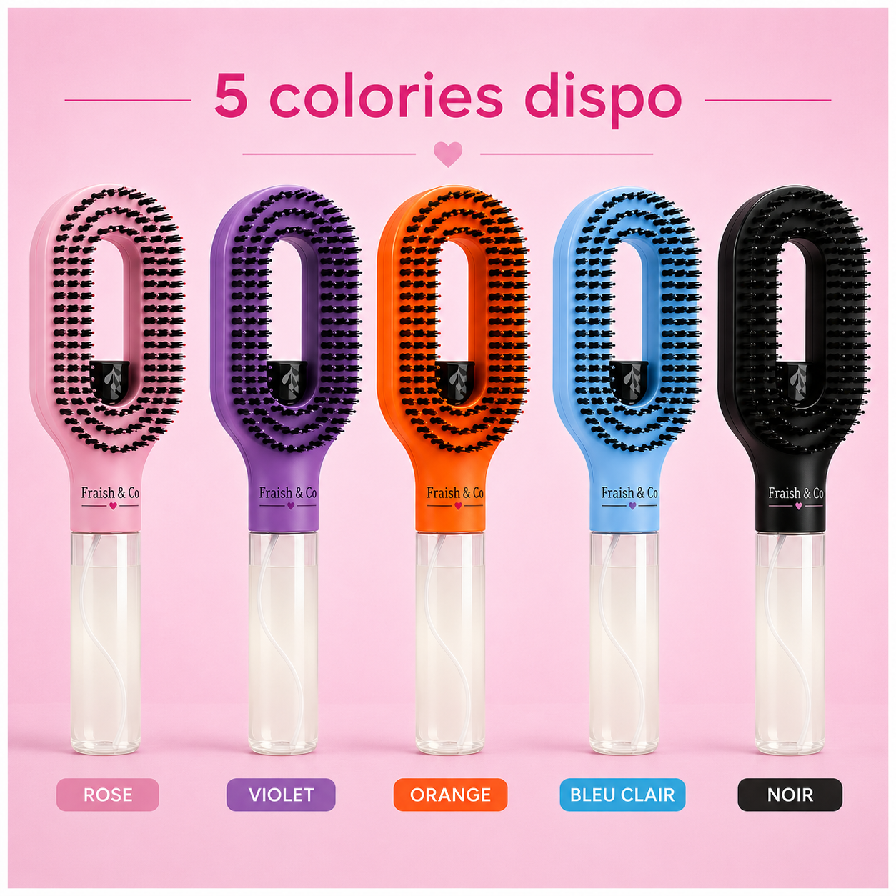 Brosse Démêlante 2 en 1