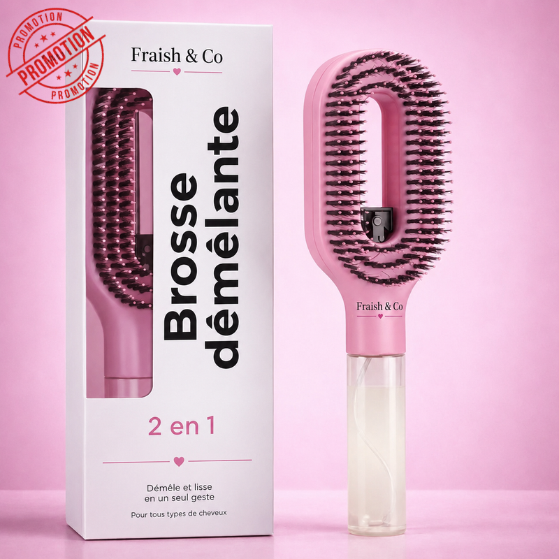 Brosse Démêlante 2 en 1